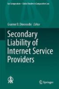 Cover of Secondary Liability of Internet Service Providers