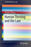 Cover of Human Thriving and the Law
