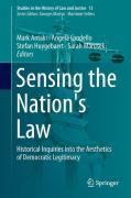 Cover of Sensing the Nation's Law: Historical Inquiries into the Aesthetics of Democratic Legitimacy