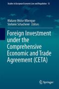 Cover of Foreign Investment Under the Comprehensive Economic and Trade Agreement (CETA)