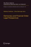 Cover of Democracy and Financial Order: Legal Perspectives