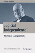 Cover of Judicial Independence: Memoirs of a European Judge