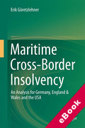 Cover of Maritime Cross-Border Insolvency: An Analysis for Germany, England &#38; Wales and the USA (eBook)