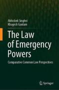 Cover of The Law of Emergency Powers: Comparative Common Law Perspectives