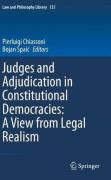 Cover of Judges and Adjudication in Constitutional Democracies: A View from Legal Realism