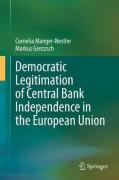 Cover of Democratic Legitimation of Central Bank Independence in the European Union