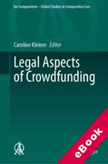 Cover of Legal Aspects of Crowdfunding (eBook)