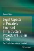 Cover of Legal Aspects of Privately Financed Infrastructure Projects (PFIPs) in China: The Case for International Standards