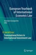 Cover of Transnational Actors in International Investment Law
