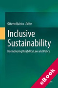 Cover of Inclusive Sustainability: Harmonising Disability Law and Policy (eBook)