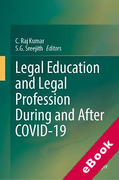 Cover of Legal Education and Legal Profession During and After COVID-19 (eBook)