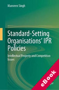 Cover of Standard-Setting Organisations' IPR Policies: Intellectual Property and Competition Issues (eBook)
