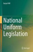 Cover of National Uniform Legislation