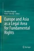 Cover of Europe and Asia as a Legal Area for Fundamental Rights