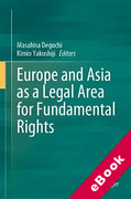 Cover of Europe and Asia as a Legal Area for Fundamental Rights (eBook)