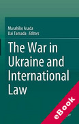 Cover of The War in Ukraine and International Law (eBook)