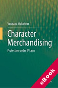 Cover of Character Merchandising: Protection Under IP Laws (eBook)