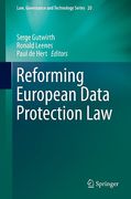 Cover of Reforming European Data Protection Law