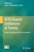 Cover of WTO Dispute Settlement at Twenty: Insiders' Reflections on India's Participation