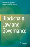 Cover of Blockchain, Law and Governance