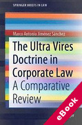Cover of The Ultra Vires Doctrine in Corporate Law: A Comparative Review (eBook)