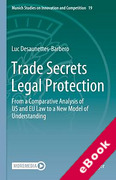 Cover of Trade Secrets Legal Protection: From a Comparative Analysis of US and EU Law to a New Model of Understanding (eBook)