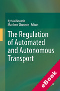 Cover of The Regulation of Automated and Autonomous Transport (eBook)