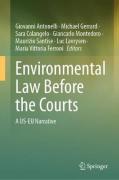 Cover of Environmental Law Before the Courts: A US-EU Narrative