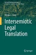 Cover of Intersemiotic Legal Translation