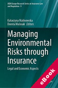 Cover of Managing Environmental Risks through Insurance: Legal and Economic Aspects (eBook)