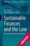 Cover of Sustainable Finances and the Law: Between Public and Private Solutions (eBook)