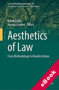 Cover of Aesthetics of Law: From Methodology to Manifestations (eBook)