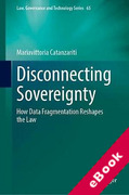 Cover of Disconnecting Sovereignty: How Data Fragmentation Reshapes the Law (eBook)