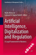 Cover of Artificial Intelligence, Digitalization and Regulation: A Legal Framework for Business (eBook)