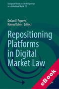 Cover of Repositioning Platforms in Digital Market Law (eBook)