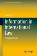 Cover of Information in International Law: An Empirical Study