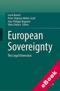 Cover of European Sovereignty: The Legal Dimension (eBook)