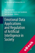 Cover of Emotional Data Applications and Regulation of Artificial Intelligence in Society (eBook)