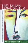 Cover of The Italian Legal System: An Introduction