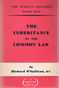 Cover of The Hamlyn Lectures: The Inheritance of the Common Law
