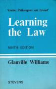 Cover of Learning the Law