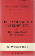 Cover of The Hamlyn Lectures: The Land and the Development or The Turmoil and the Torment