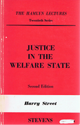 Cover of The Hamlyn Lectures: Justice in the Welfare State