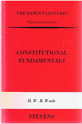 Cover of The Hamlyn Lectures: Constitutional Fundamentals