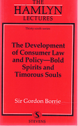 Cover of The Hamlyn Lectures: The Development of Consumer Law and Policy-Bold Spirits and Timorous Souls