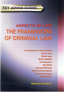 Cover of Key Advice Guides: The Framework of Criminal Law