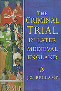 Cover of The Criminal Trial in Later Medieval England