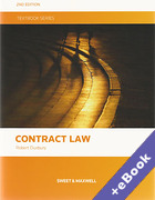 Cover of Contract Law Textbook (Book &#38; eBook Pack)