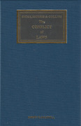 Cover of Dicey, Morris &#38; Collins: The Conflict of Laws 15th ed: Volumes 1 &#38; 2