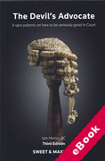 Cover of The Devil's Advocate: A Short Polemic on How to be Seriously Good in Court (eBook)